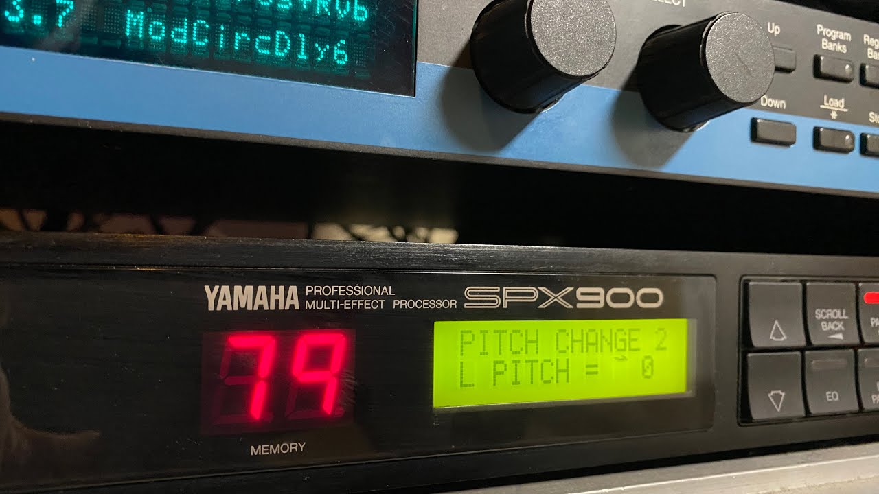 Yamaha SPX900 and Mesa Boogie Simul 2:90 tones