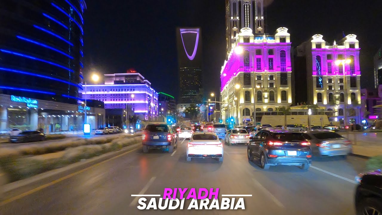 Riyadh Season - 4K | Olaya Street | Saudi Arabia