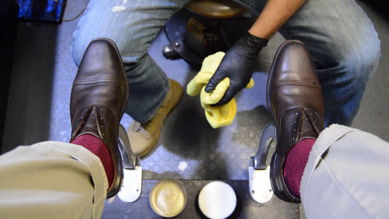 A SUNDAY WITH ANGELO | ANGELO SHOE SHINE ASMR
