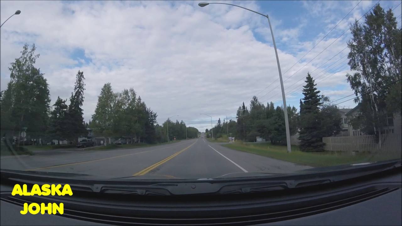 ALASKA DRIVING - Anchorage - August 15th 2016