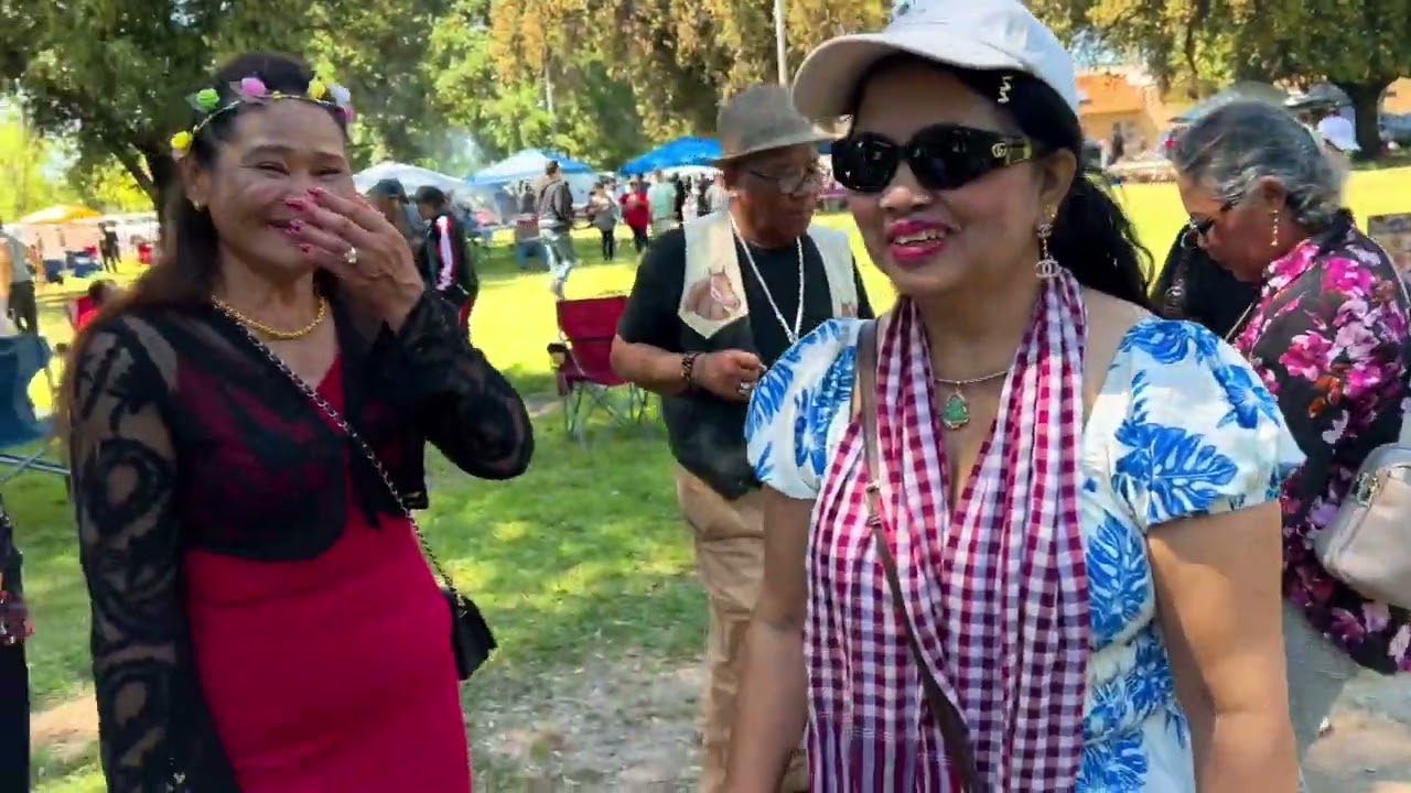 Khmer new year at Oak Park Stockton CA California 4-28-2024