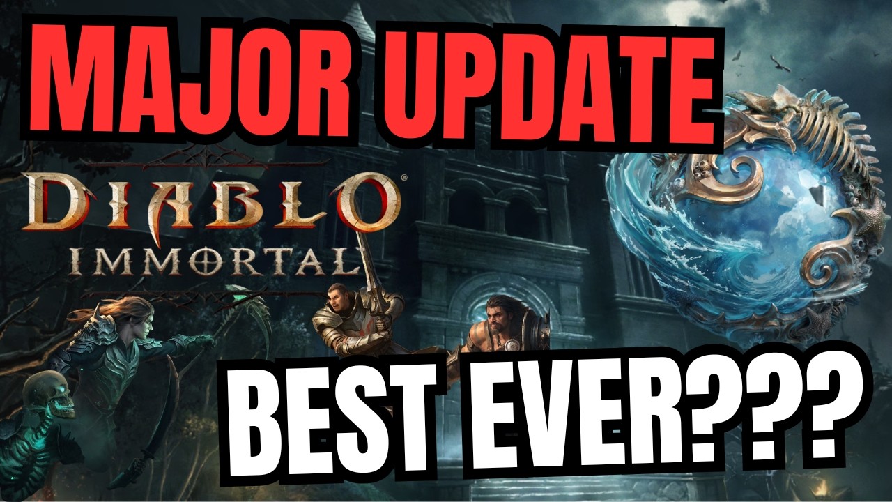 NADCHODZI DUŻY UPDATE w Diablo Immortal! PvP REWORK | Nowe legendarny klejnoty | Zmiana rezonowania!