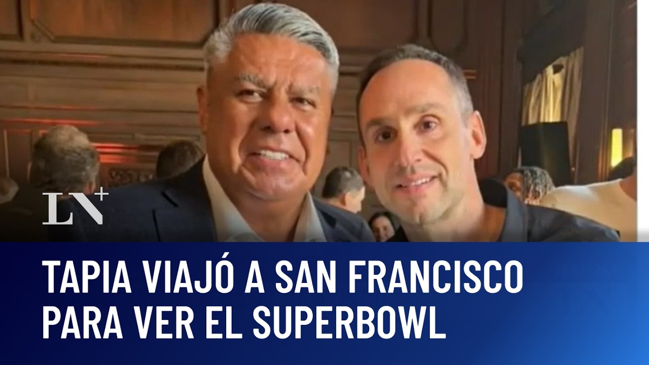 En medio del escándalo: Tapia viajó a San Francisco para ver el Superbowl