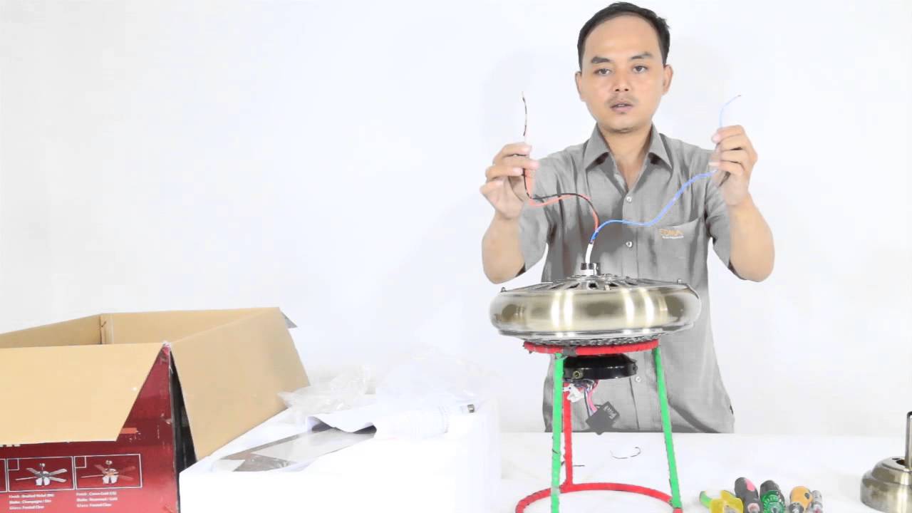 PETUNJUK PEMASANGAN KIPAS ANGIN MT.EDMA (GENERAL CEILING FAN)