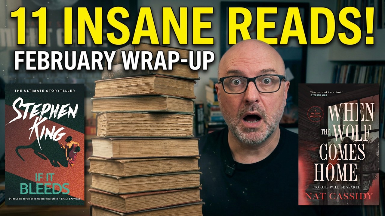 11 Horror & Crime Books That Gripped Me This February - Monthly Wrap-Up