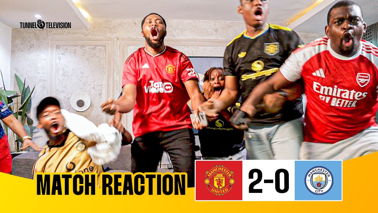 Manchester United 2-0 Manchester City | Premier League fan Reactions | Mbeumo Mount 