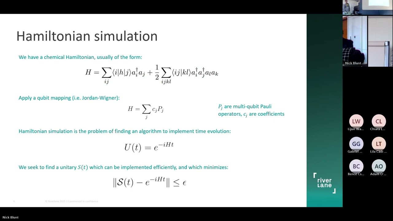 Fault-tolerant quantum simulation of generalized Hubbard models: Nick Blunt