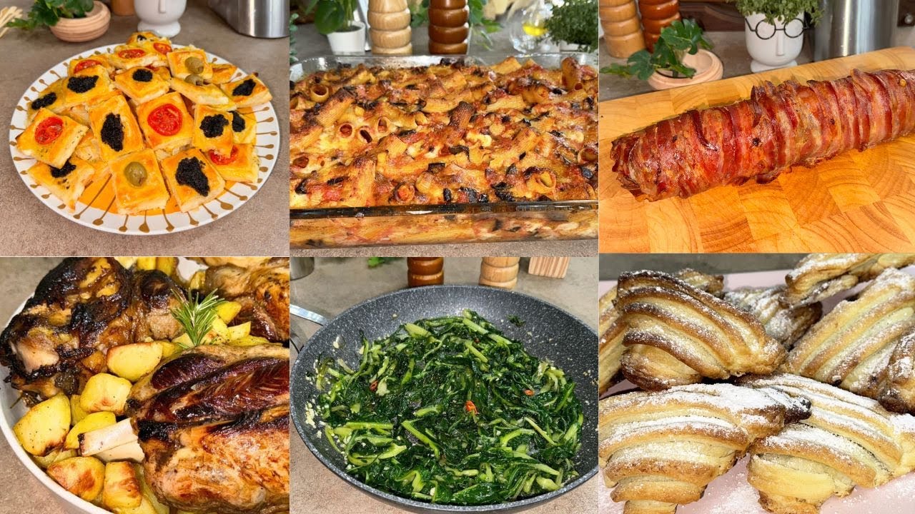 MENÙ DI PASQUA COMPLETO PER IL PRANZO A BASE DI CARNE