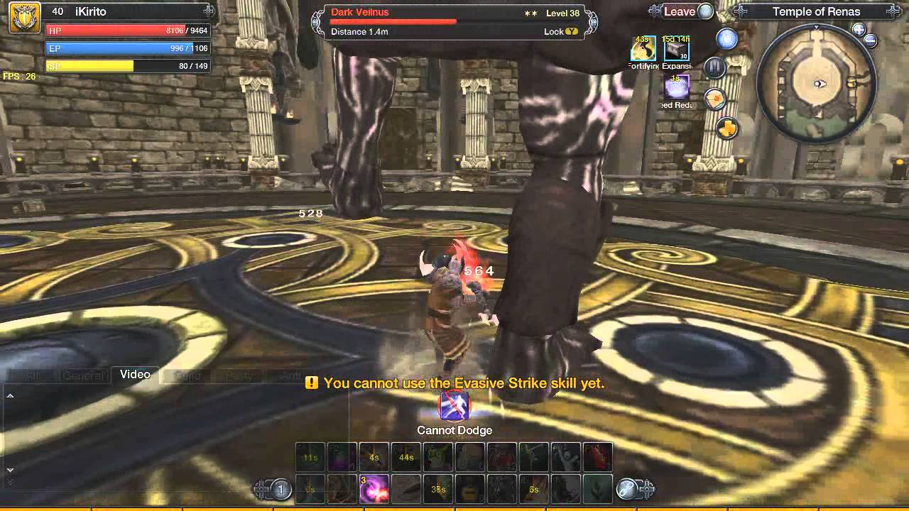RaiderZ - Dark Veilnus Solo (Defender)