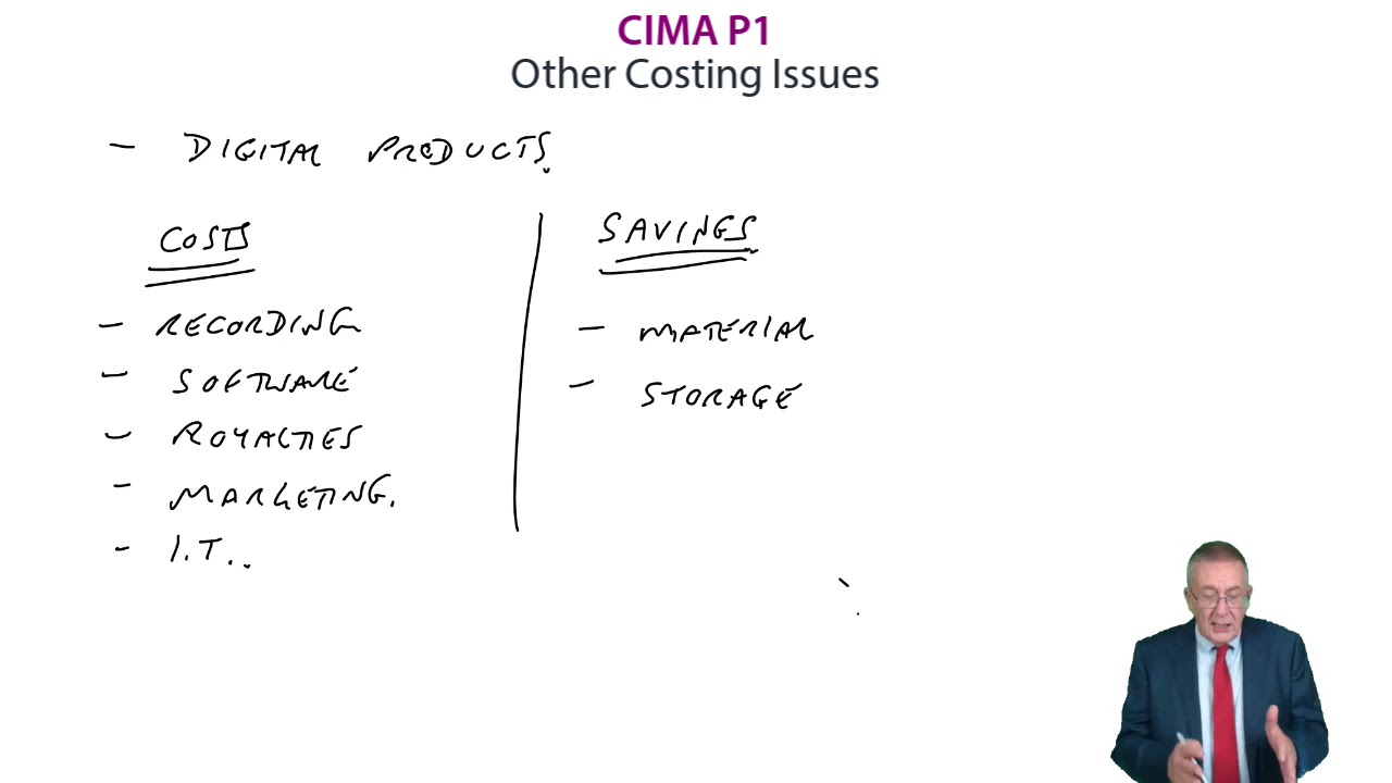 Other Costing Issues - CIMA P1