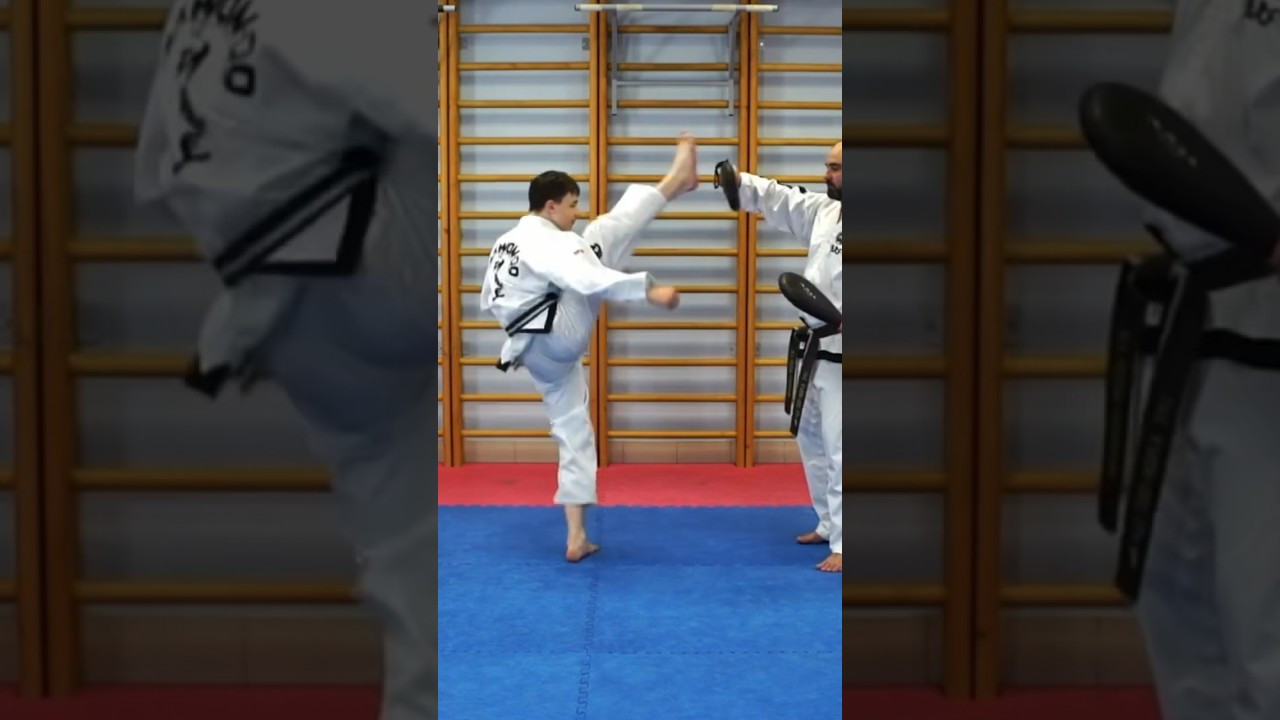 Скоростные упражнения в классическом Тхэквондо Чанг-Хон(ICTF) #taekwondo #ictf #shorts