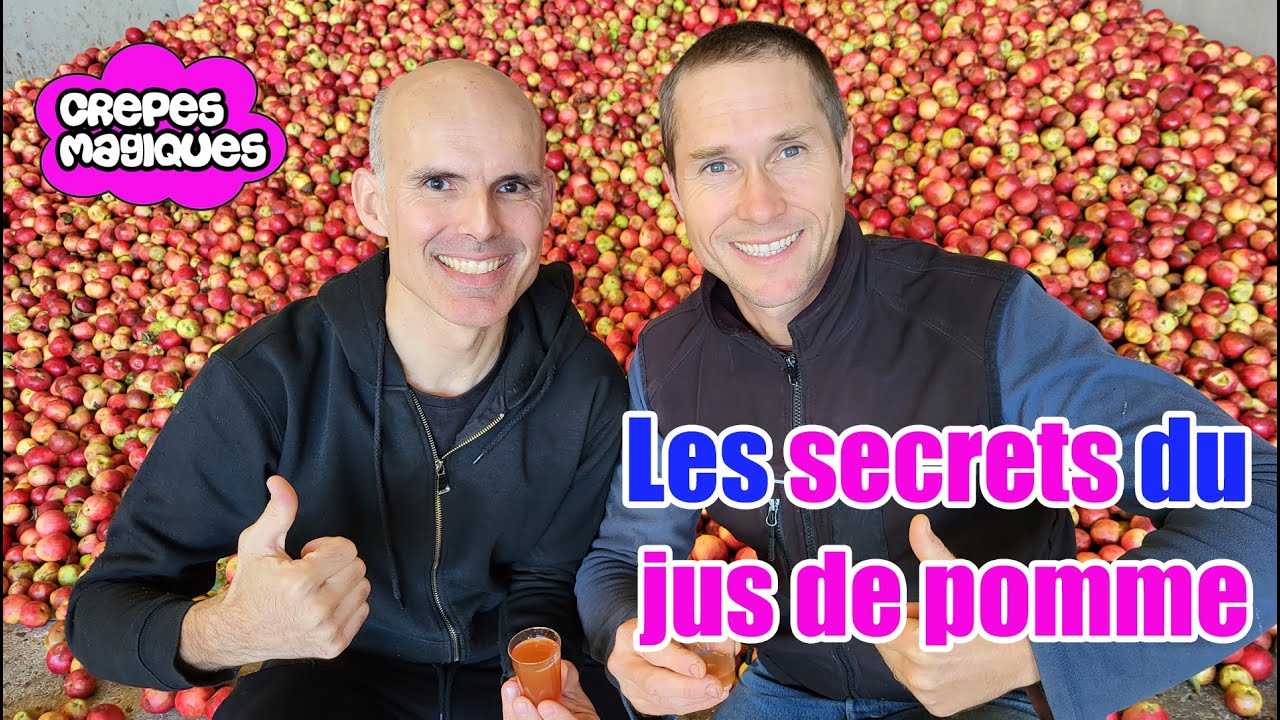 Les secrets du jus de pomme : culture, récolte, pressage, embouteillage…
