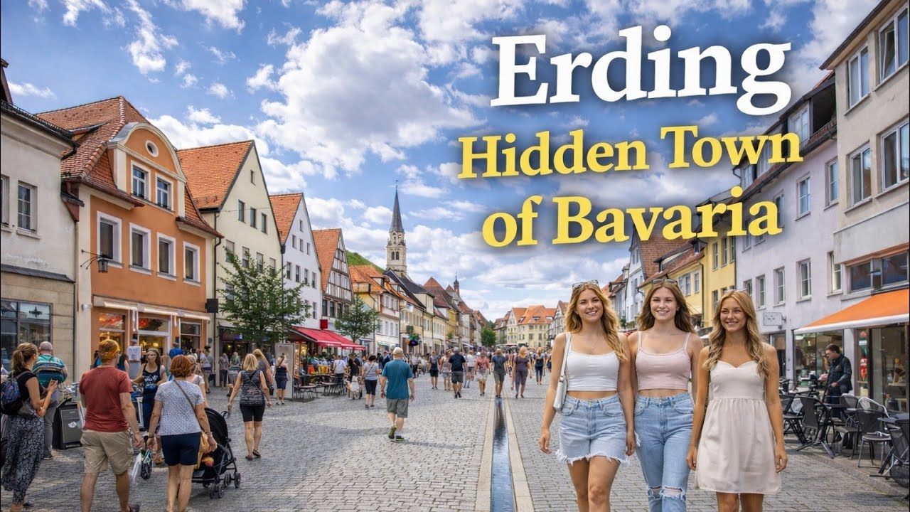 Erding walking tour | Erding a town in Bavaria Germany