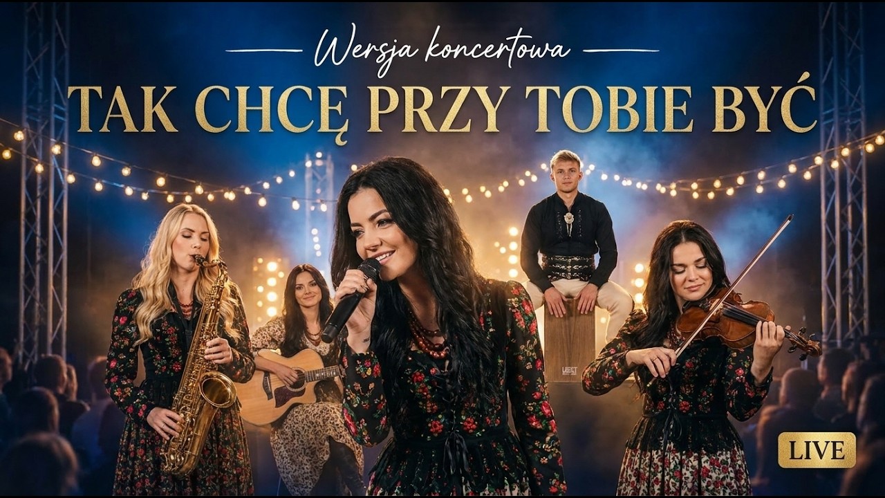 Chce Przy Tobie Być (Wersja koncertowa) | SAKSOFONISTKI & CZARNULKI