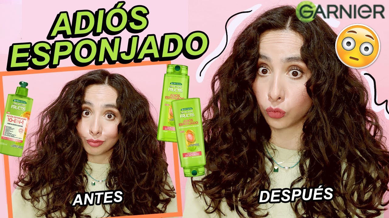 RESEÑA GARNIER ADIÓS ESPONJADO ¿Pelo suave y sin frizz? | attalia dasbel
