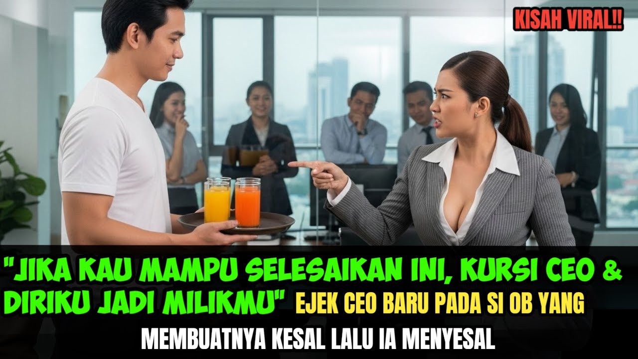 OB Tampan Diremehkan CEO Cantik, Tapi Balasannya Membuat Semua Orang Tak Bisa Percaya