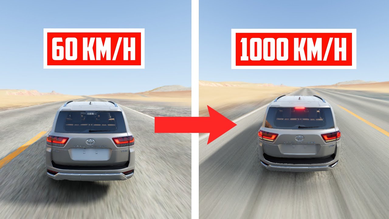 ULTIMATE SPEED CHALLENGE 0 TO 1000 KM/H - AFKaman