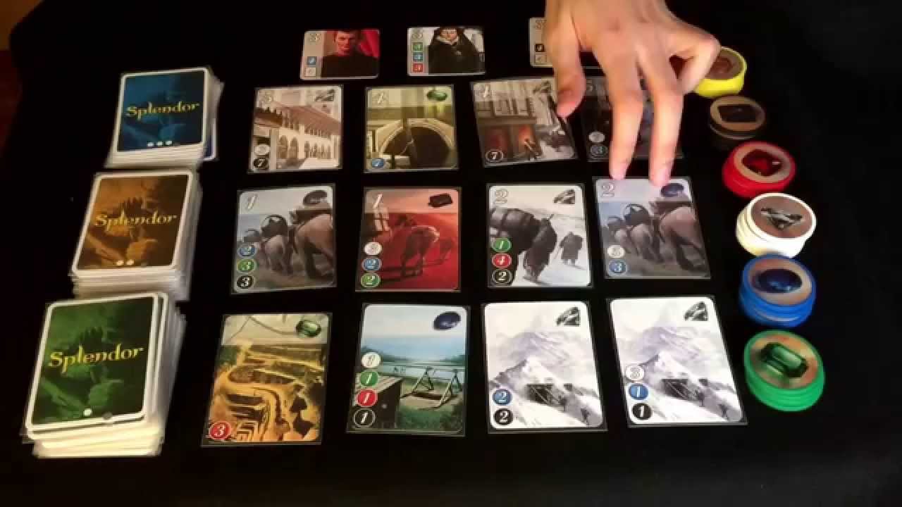 Como jugar a Splendor - juego de mesa