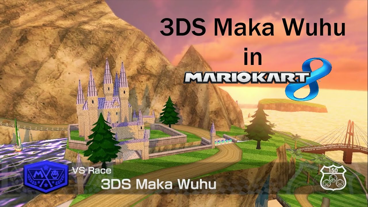 3DS Maka Wuhu Update in Mario Kart 8 Wii U
