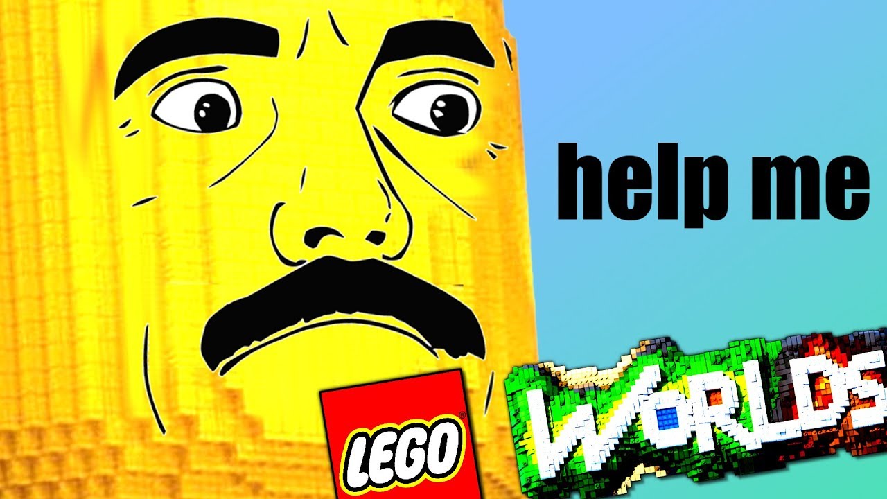 THIS GAME IS BROKEN | Lego Worlds Gameplay With AaronSayWhat
