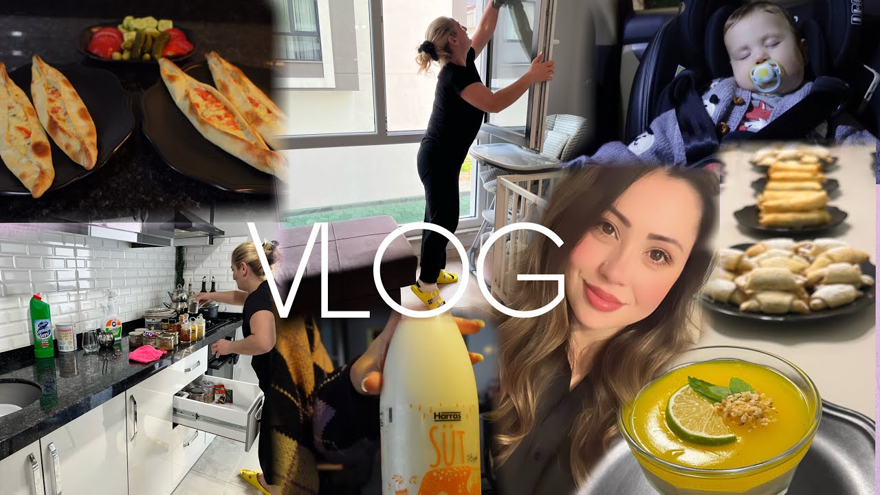 VLOG || ACİLE GİTTİK | DİPKÖŞE TEMİZLİK | MİSAFİR HAZIRLIĞI | 3 ÇEŞİT İKRAMLIK | YOĞURT MAYALAMA