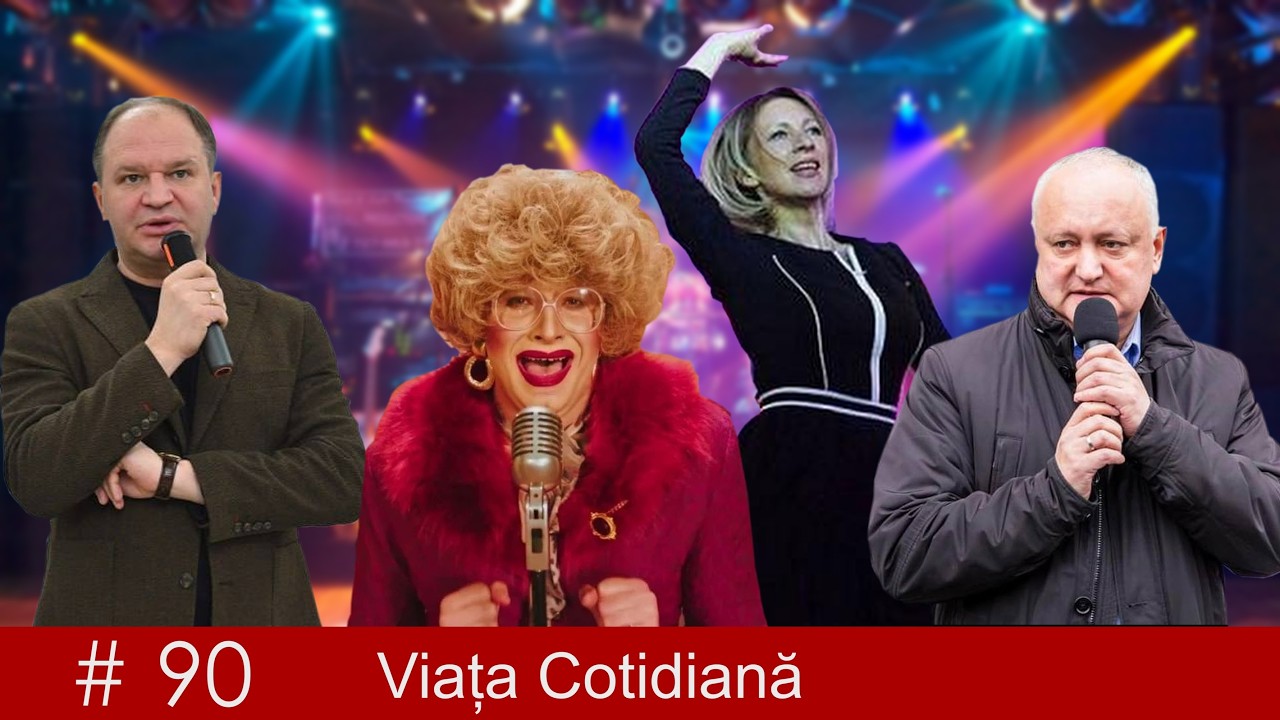Ion Ceban, Emilian Crețu, Maria Zaharova, Igor Dodon. Ce fac ăștea? Editia 90