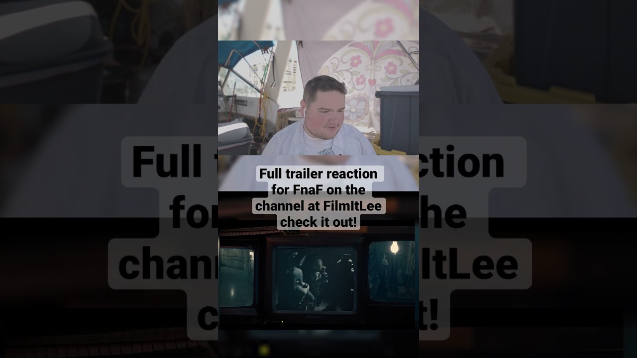 Five nights at Freddy&rsquo;s teaser reaction #trailerreaction #fnaf #fivenightsatfreddys