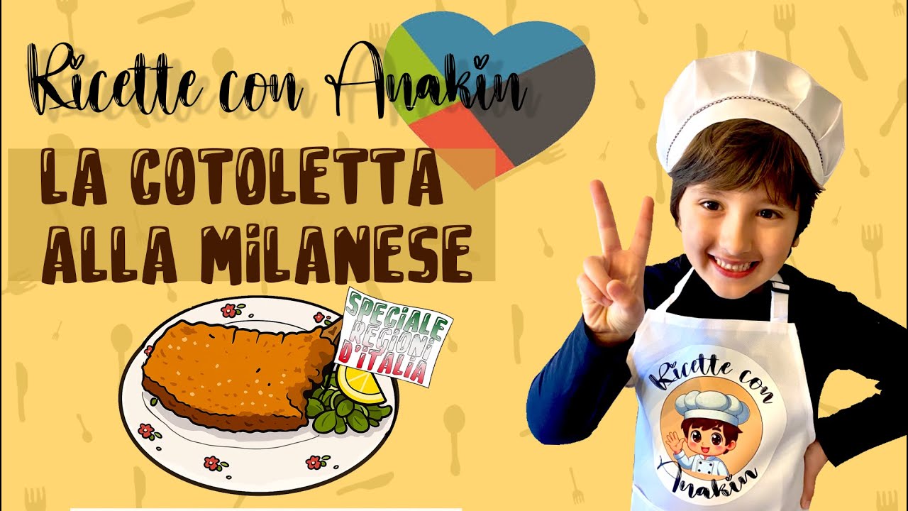 COTOLETTA ALLA MILANESE - Ricette per bambini - ricette LOMBARDIA
