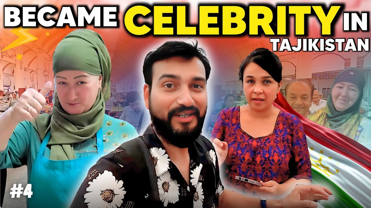 INDIAN BECAME A CELEBRITY IN TAJIKISTAN