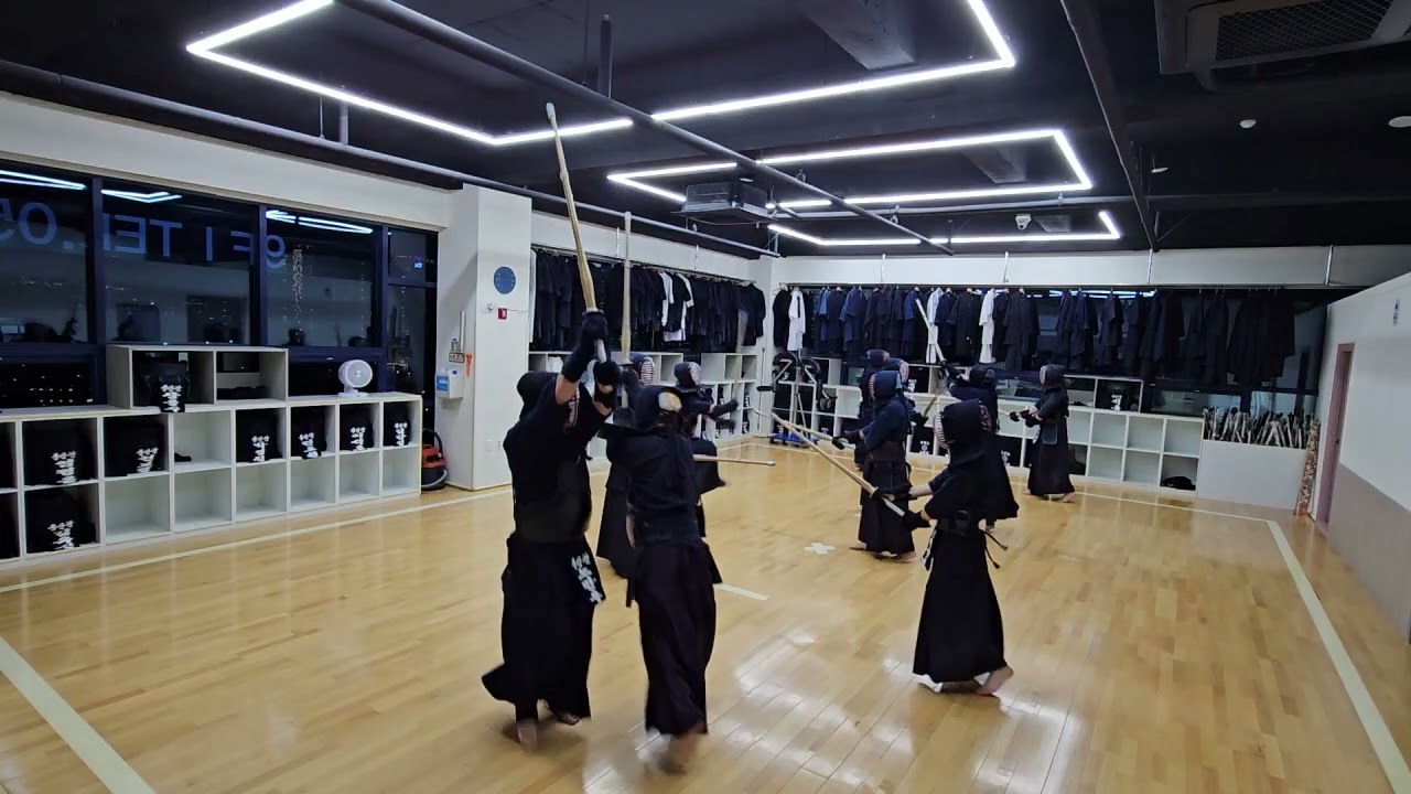 2026. 1.  20  한파를 녹이는  파이팅! 검도