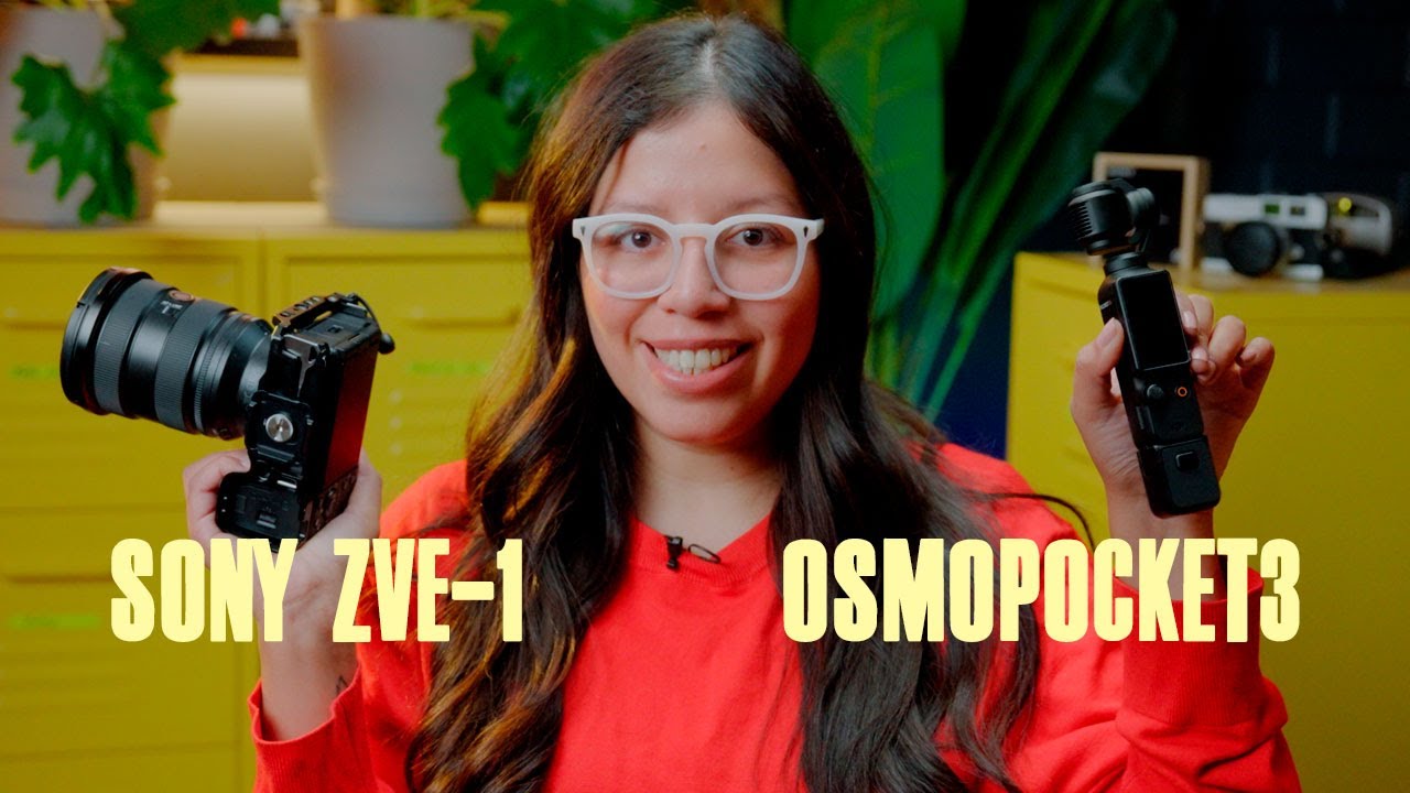OSMO POCKET 3 vs SONY ZVE-1 - LA MEJOR CÁMARA DE VLOG