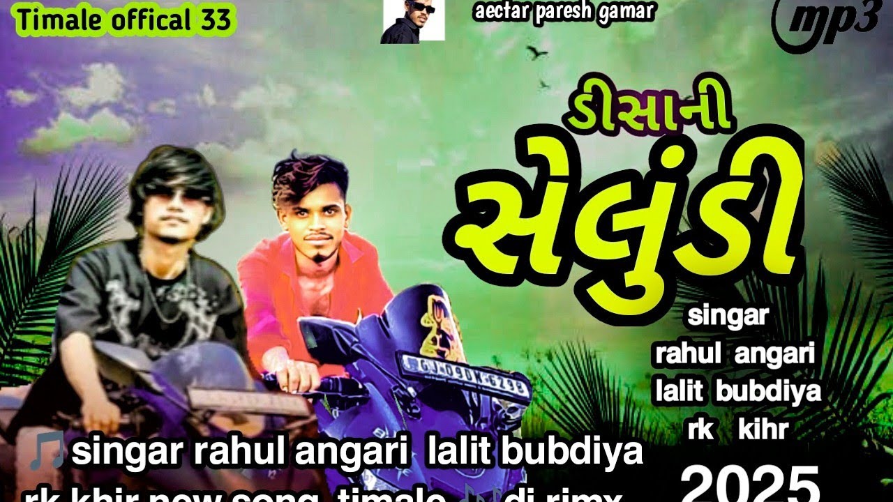 ડીસા ની સેલુડી દાતા નો ભીલ  disa ni siludi danta નો બેલ સીગાર.. rahul angari  lalit bubdiya Rk khir