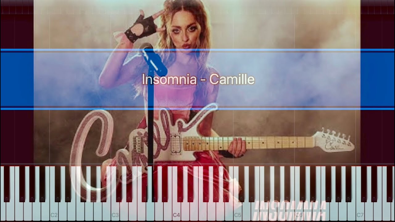 Insomnia Camille | Piano Tutorial I Petra Van Tendeloo