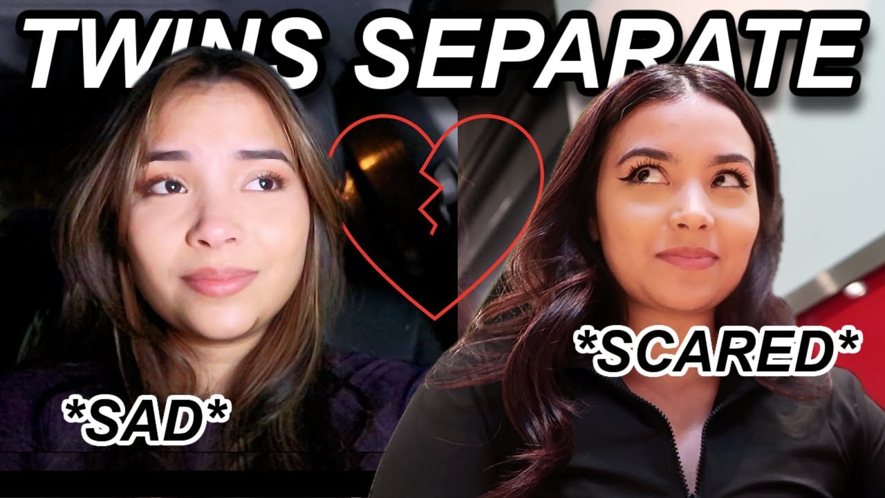 Twins Separate For The First Time In 6 Years...