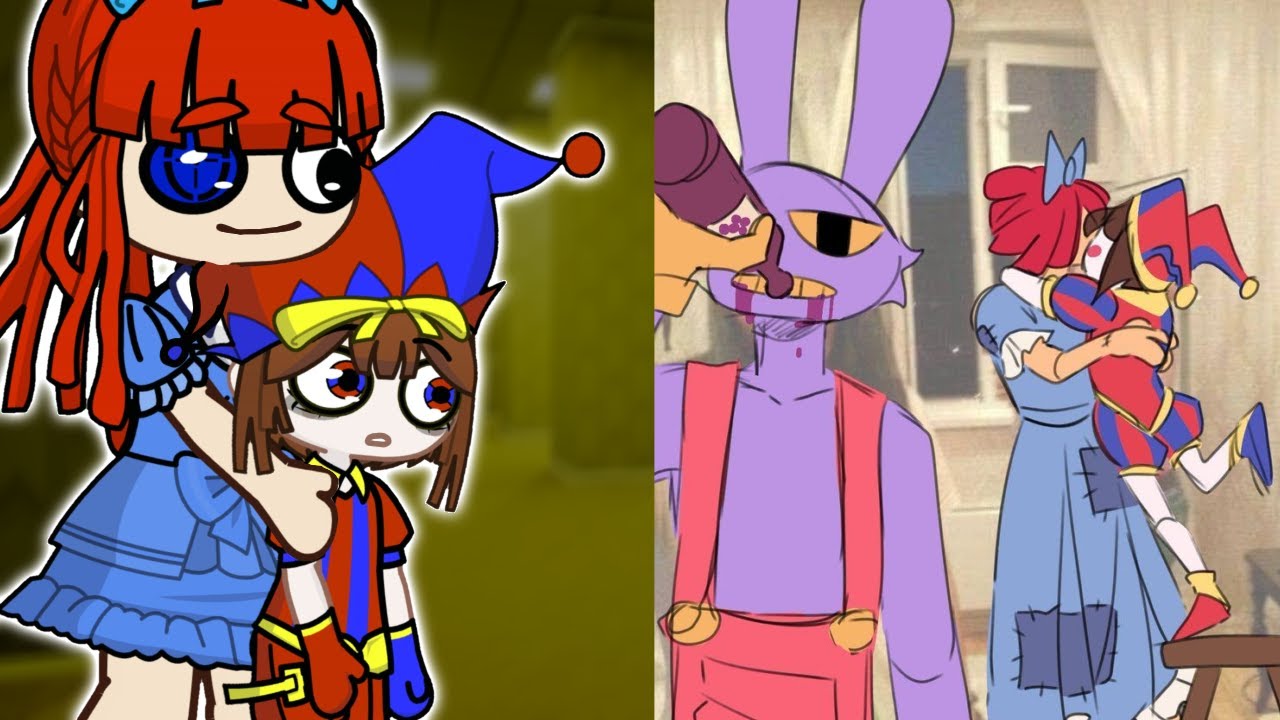The Amazing Digital Circus react to themselves?? 😯🎪 Gacha TADC Meme Trend 🎪❤️ Gacha Life 2 tiktok