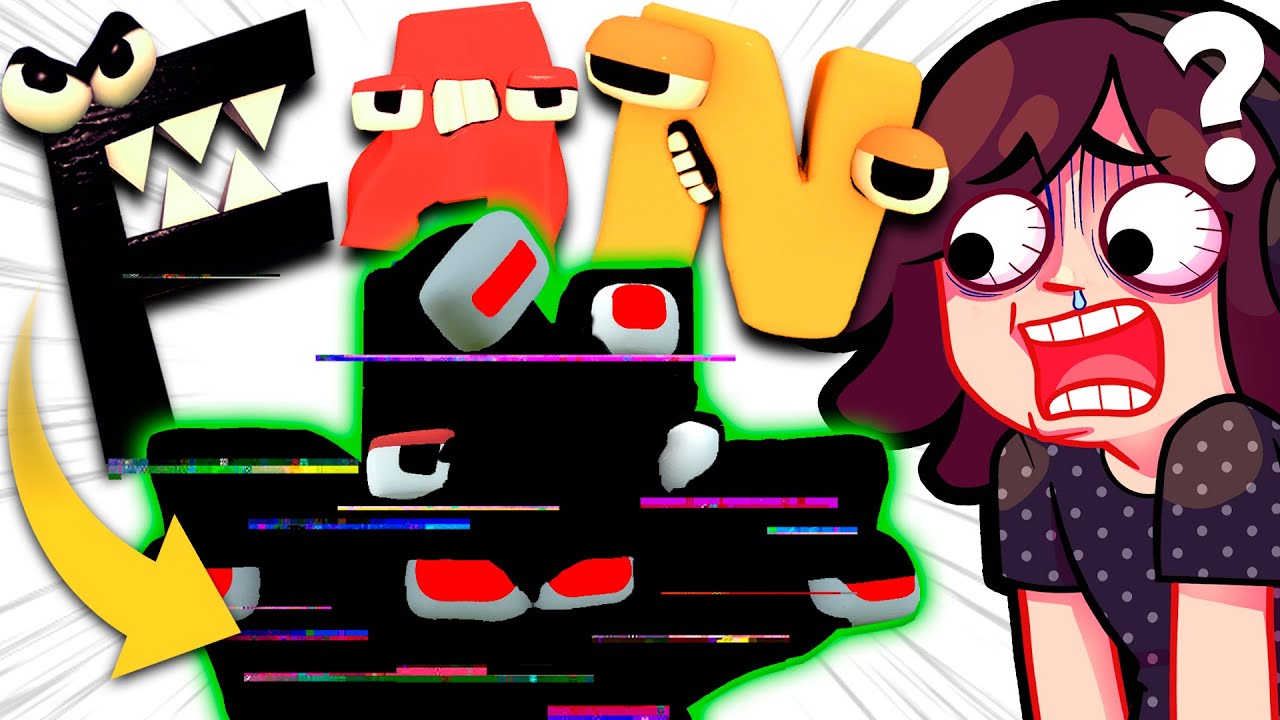 ¿QUÉ PASARIA SI TODAS LAS LETRAS SE JUNTARAN DE ALPHABET LORE?😱