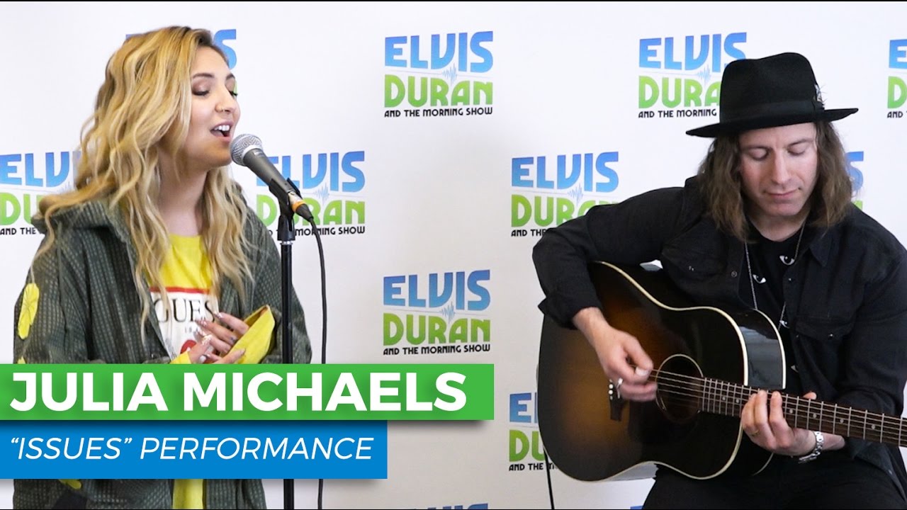 Julia Michaels - "Issues" Acoustic | Elvis Duran Live