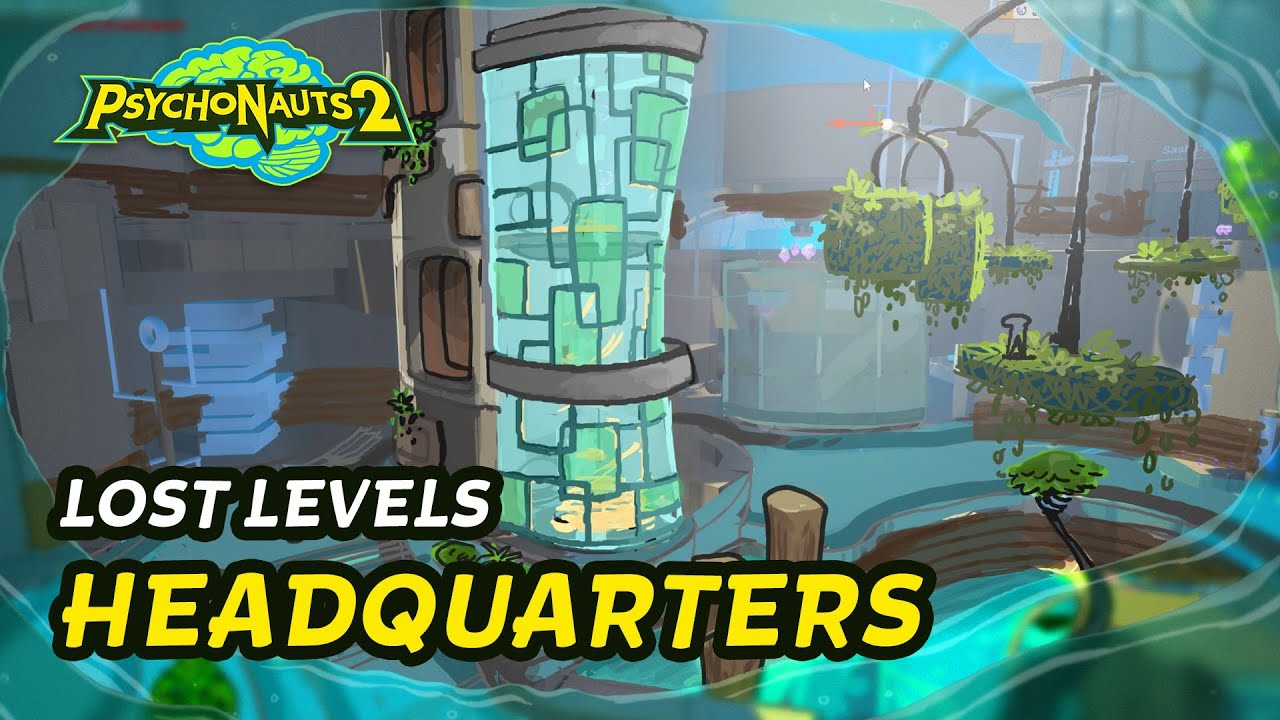 Psychonauts 2 Lost Levels: Headquarters