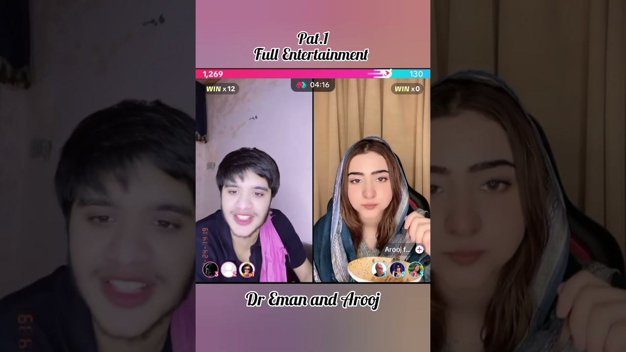 Dr Eman and Arooj TikTok Live Full Entertainment hosting #tiktokvideos#funny #tiktokvideos 