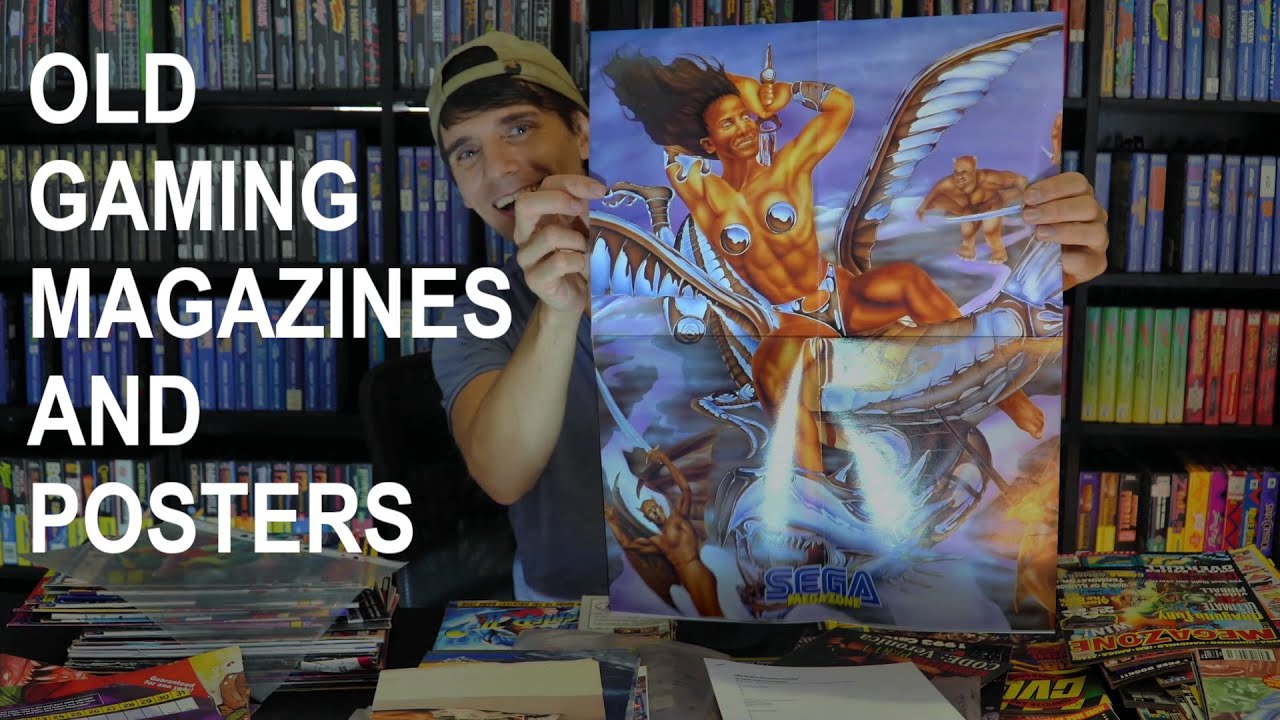 Going through my old Gaming Magazine and Poster Collection from the 90s