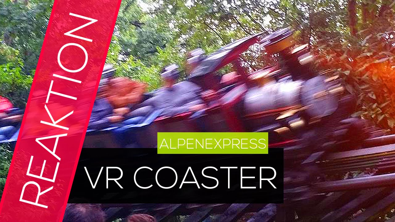 FIRST VIRTUAL REALITY COASTER ALPENEXPRESS ONRIDE - EUROPA PARK