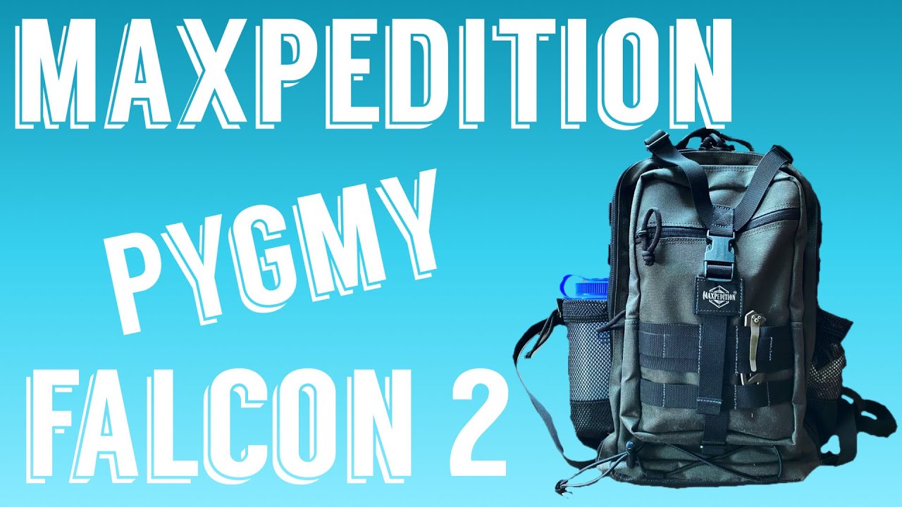 Maxpedition Pygmy Falcon 2 backpack review.  A great EDC pack!
