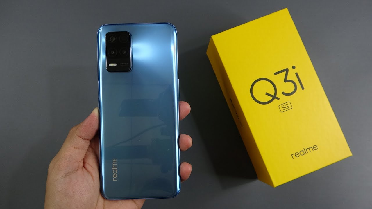 Realme Q3i 5G unboxing, Dimensity 700, camera, antutu, gaming