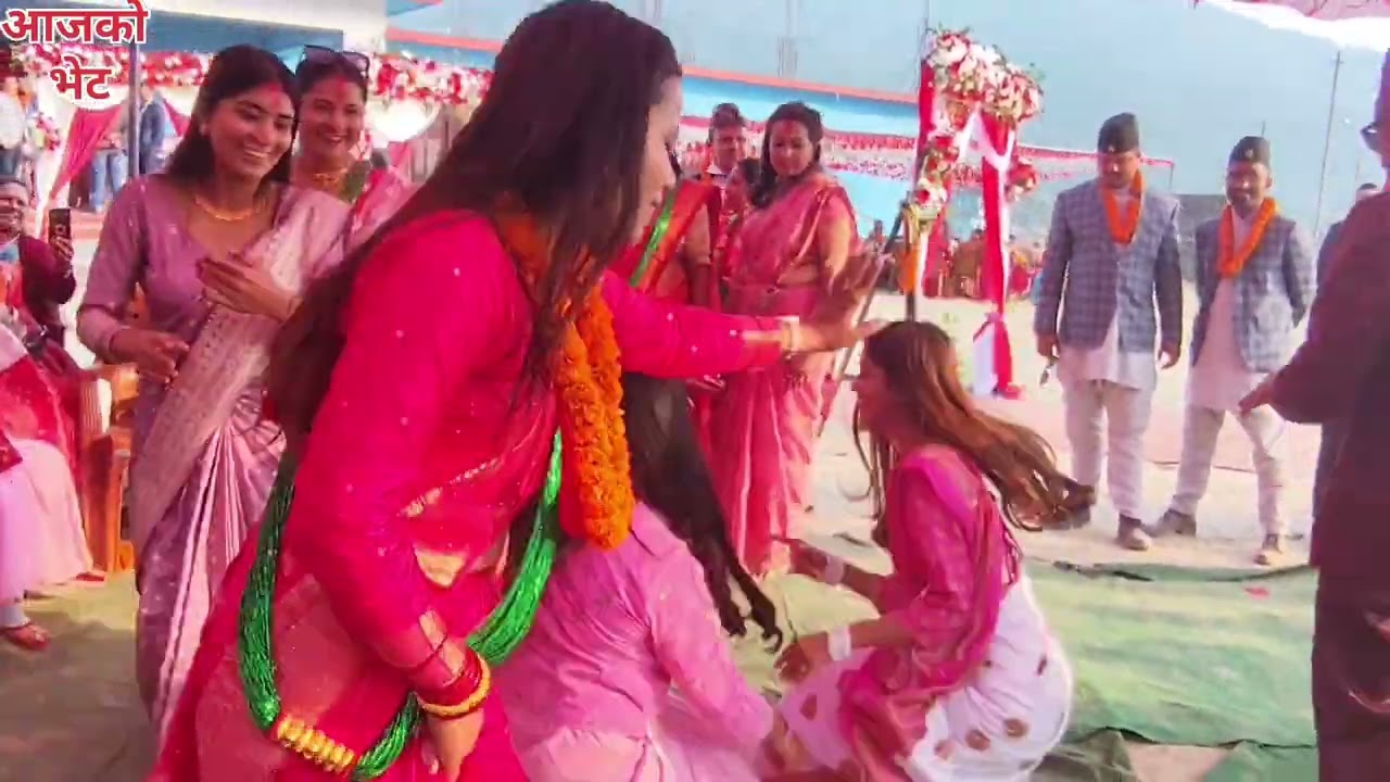 नाैमति बाजामा झम्के नाच