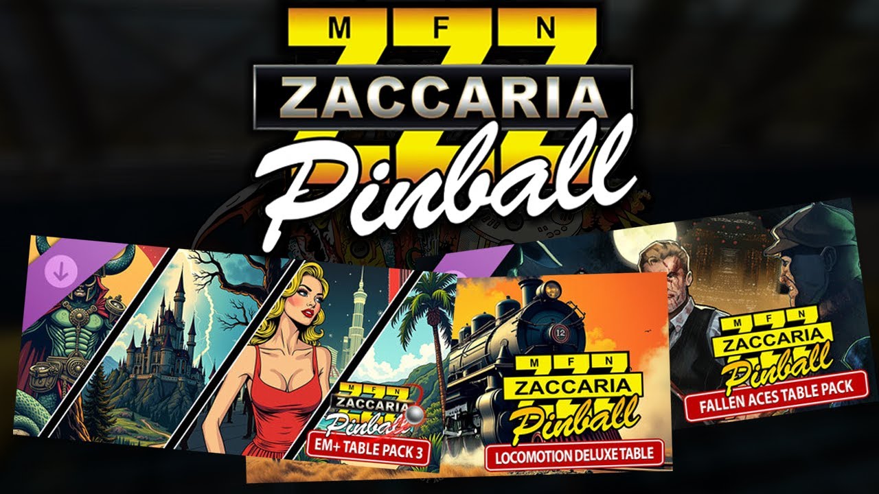 В январе 2026 года в Zaccaria Pinball появятся еще 7 столов.