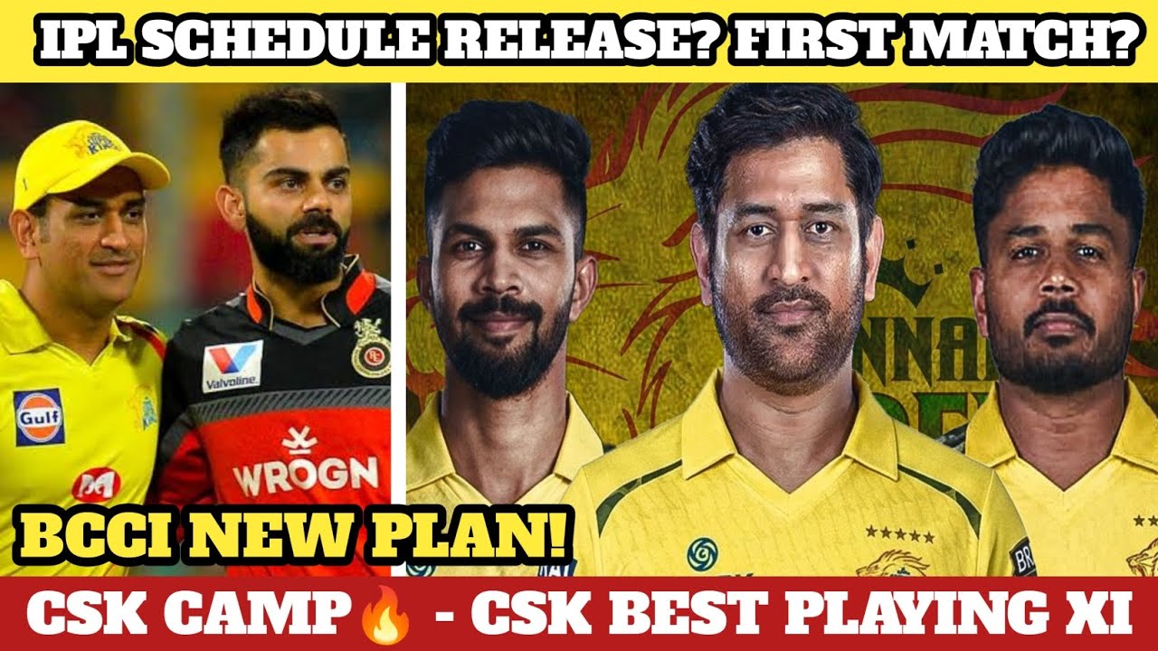 CSK New Playing XI - IPL 2026 Schedule Phrase 1 | CSK vs RCB! | CSK Camp 2026 | CSK Updates Tamil |