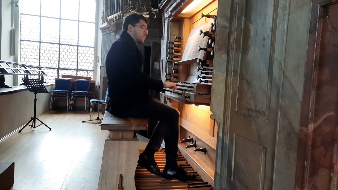 Johann Ludwig Krebs - Fantasie und Fuge F-Dur - Krebs-WV 420 - Fuge