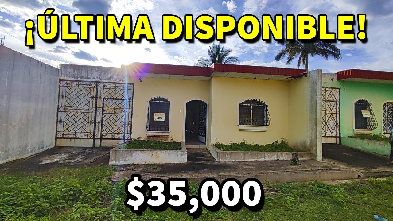 ¡ÚLTIMA CASA de $35,000! de VENTA en USULUTAN El Salvador