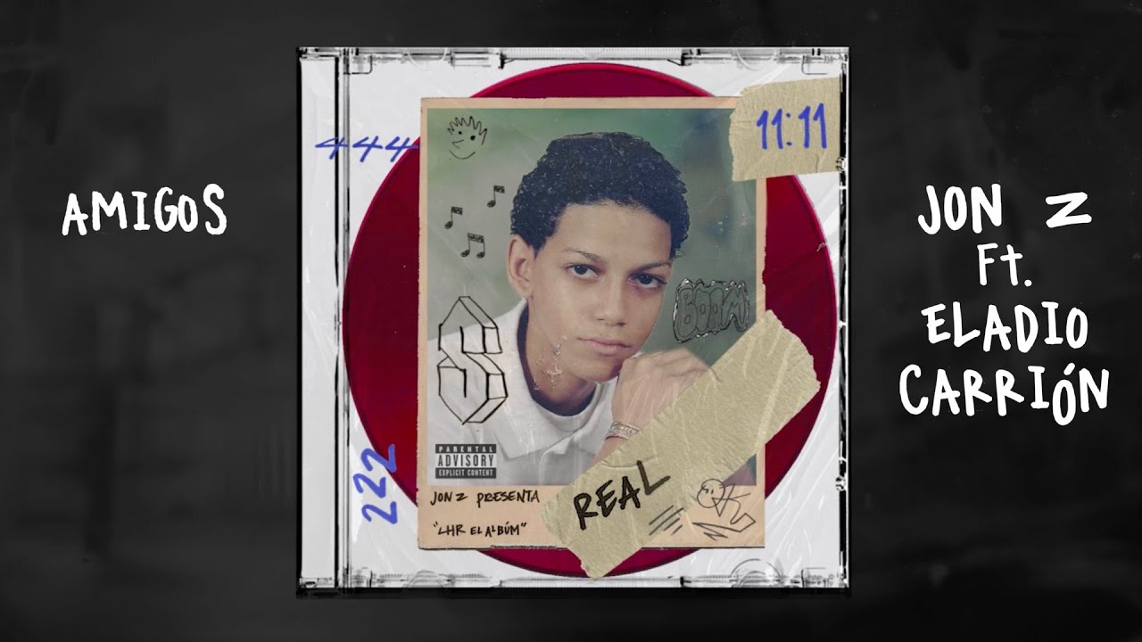 Jon Z & Eladio Carrión - AMIGOS (Lyric Video)