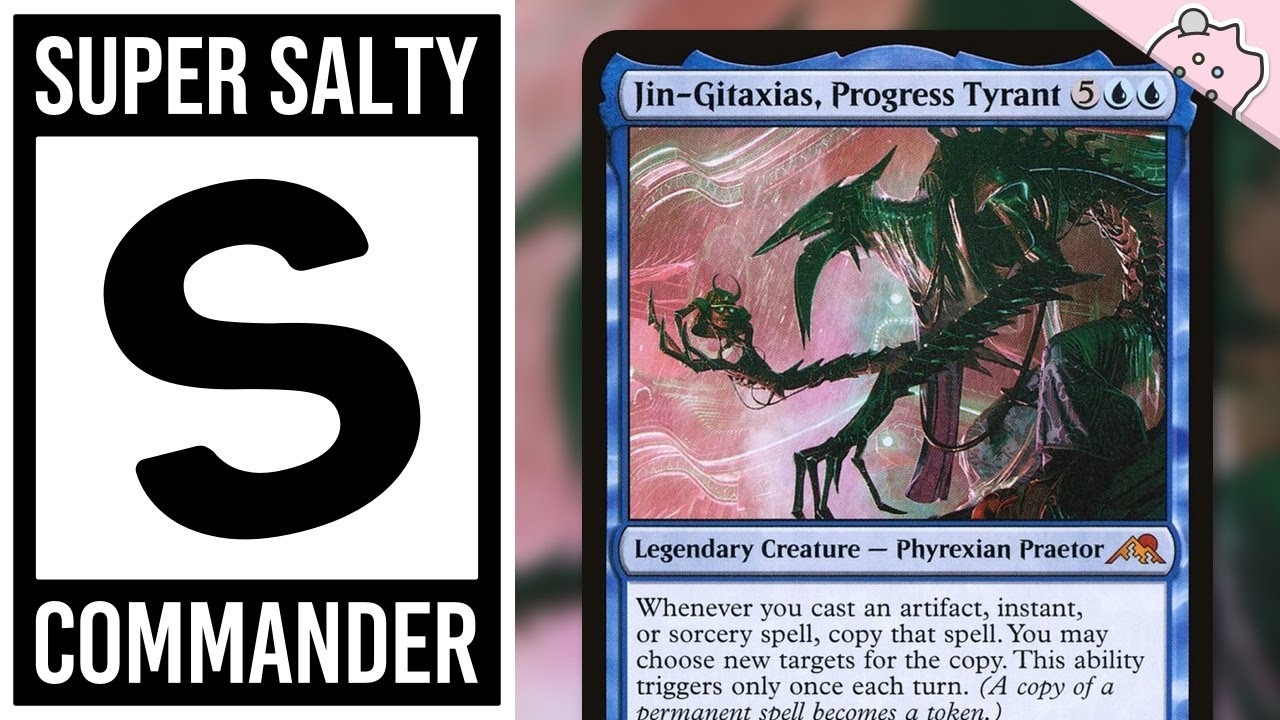 Salty Commander | Jin-Gitaxias, Progress Tyrant | Very Powerful | Deck Tech | EDH | MTG